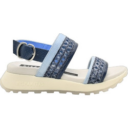 Hispanitas Ambar Δερμάτινα Γυναικεία Σανδάλια Μπλε RHV264714-C008