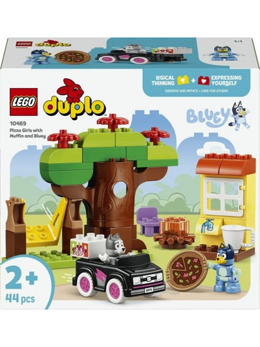 Lego Duplo Pizza Girls with Muffin & Bluey για 2+ Ετών 10469