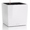 Lechuza Cube Premium 30 Αυτοποτιζόμενη Γλάστρα Εσωτερικού Χώρου Τετράγωνη Πλαστική Λευκή 29.5x29.5x30cm 16460