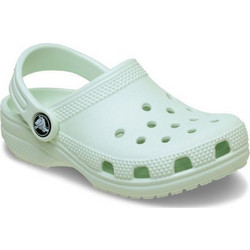 Crocs Classic Clog Παιδικά Παπούτσια Θαλάσσης για Κορίτσι Ανατομικά Πράσινο Mint 206991-3YF