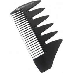 RO Accessories HC032 Χτένα Μαλλιών για Ξεμπέρδεμα Μαύρη 11cm