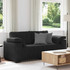vidaXL Διθέσιος Καναπές Βελούδινος Μαύρος 180x77x82cm 4105272