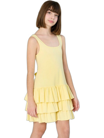 Melin Rose Παιδικό Φόρεμα Κίτρινο MRS26-1238