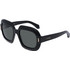 Salvatore Ferragamo SF2068S 200 Γυναικεία Γυαλιά Ηλίου Τετράγωνα Κοκάλινα Μαύρα με Μαύρο Φακό