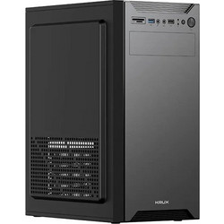 KRUX Kiro Black Midi Tower Κουτί Υπολογιστή