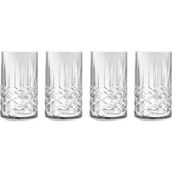Royal Σετ Ποτήρια Νερού Γυάλινα Splendor 360ml 4τμχ 1005824