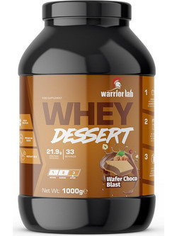 Warriorlab Whey Dessert Wafer Choco Blast Πρωτεΐνη Ορού Γάλακτος 1kg