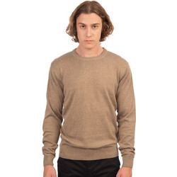 Rebase Ανδρική Πλεκτή Μπλούζα Καφέ 242RKNIT-8000