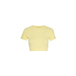 Sugarfree Γυναικείο Αθλητικό Crop Top Κίτρινο 25848032