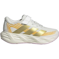 Adidas Galaxy 8 Παιδικά Αθλητικά Παπούτσια για Τρέξιμο Λευκά Χρυσά KI4050