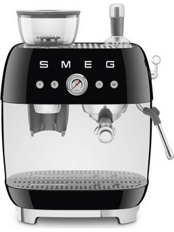 Smeg EGF03BLMEU Μηχανή Espresso 1650W 20bar με Μύλο