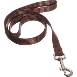 Nobby Classic Λουρί Σκύλου 1.2m x 20mm Καφέ