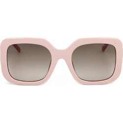 Marc Jacobs MARC647/S C48 Γυναικεία Γυαλιά Ηλίου Τετράγωνα Κοκάλινα Ροζ με Καφέ Φακό