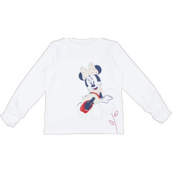 Prenatal Minnie Mouse Παιδικό T-Shirt Μακρυμάνικο Λευκό 1558283