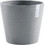 Ecopots Amsterdam 40 Γλάστρα Στρογγυλή Πλαστική Γκρι Μπλε 40x35cm 9324
