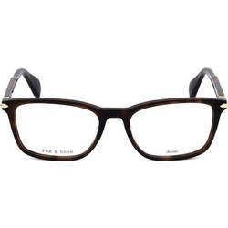 Rag & Bone RNB7016 086 Ανδρικός Σκελετός Γυαλιών Οράσεως Κοκάλινος Μαύρος