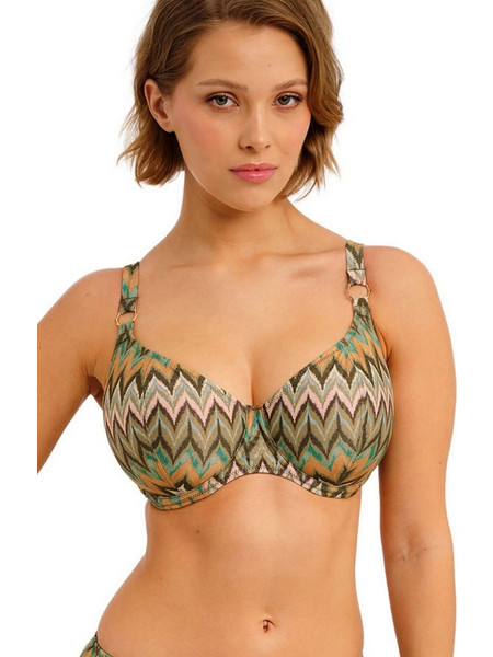 Freya Arizona Wave Bikini Top Χακί AS206102-VIS