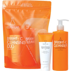 Youth Lab Orange Bright C Cleanser 300ml + Brightening Vit C Scrub 75ml