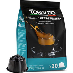 Toraldo Κάψουλες Decafeine Συμβατές με Μηχανή Dolce Gusto 20τμχ