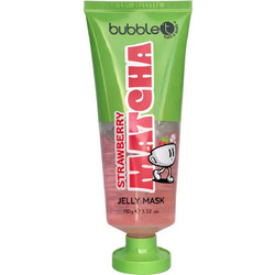 Bubble T Matcha Jelly Strawberry Κρεμώδης Μάσκα Προσώπου για Ενυδάτωση & Καταπράυνση 100gr