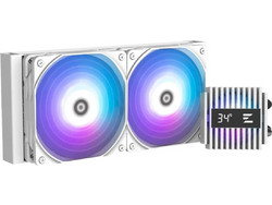 Zalman Alpha2 V2 A24 White Υδρόψυξη CPU 120mm ARGB για Socket AM4 / 1200 / 1700 / AM5 / 1851 / 115x
