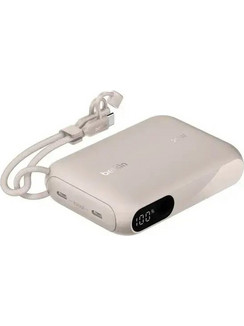 Belkin BoostCharge Power Bank 10000mAh 20W με 2 Θύρες USB-C Power Delivery
