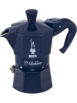 Bialetti 0005411 Μπρίκι Espresso Μπλε