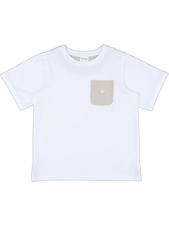 Prenatal Παιδικό T-Shirt Κοντομάνικο Λευκό Μπεζ 1568927