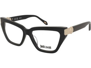 Just Cavalli VJC162 0700 Γυναικείος Σκελετός Γυαλιών Οράσεως Κοκάλινος Μαύρος