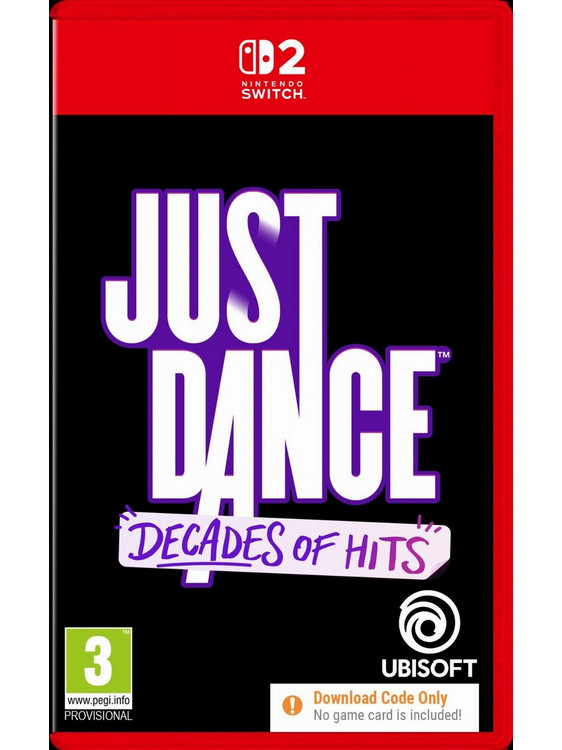 Just Dance: Decades of Hits Key Nintendo Switch 2