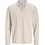 Jack & Jones Ανδρική Μπλούζα Polo Μακρυμάνικη Μπεζ 12306293