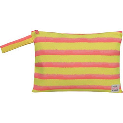 Bleecker & Love Neon Γυναικείο Νεσεσέρ Αδιάβροχο 36x25cm Lime