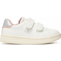 Calvin Klein Παιδικά Sneakers Μπεζ Ασημί V1A9-83382-1355