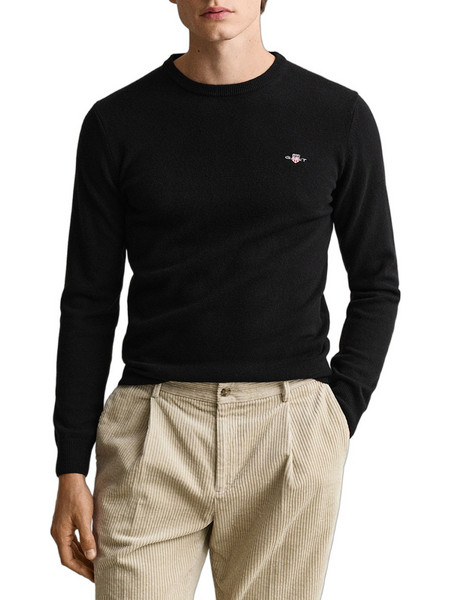 Gant Ανδρικό Πουλόβερ Μαύρο 3G87311-5