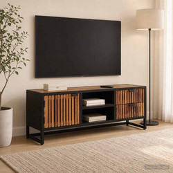 vidaXL Έπιπλο Τηλεόρασης Τσιμέντο Μ105xΠ30xΥ40cm 42020094