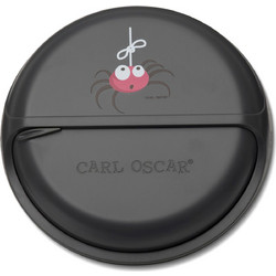 Carl Oscar SnackDISC Αράχνη Πλαστικό Παιδικό Δοχείο Φαγητού Γκρι