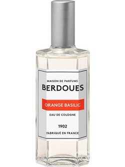 Berdoues Orange Basilic Eau de Cologne 125ml