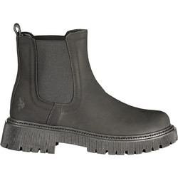 U.S. Polo Assn. Γυναικεία Μποτάκια Chelsea Suede Ανθρακί AMBRA001WGH1-BLK