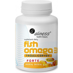Aliness Fish Omega 3 Forte Ιχθυέλαιο 60 Κάψουλες