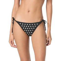 Michael Kors Bikini Slip Μαύρο Ασημί MM10121-001