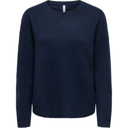 Only Γυναικεία Πλεκτή Μπλούζα Navy Μπλε 15380548