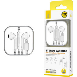 MTK Handsfree In-Ear Type-C White
