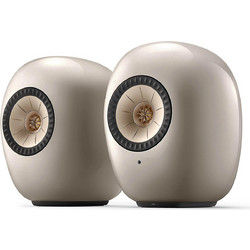 KEF LS Luxe Αυτοενισχυόμενα Ηχεία με Wi-Fi & Bluetooth (Ζεύγος) Dusk Titanium