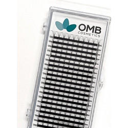 OMB 5D Volume Βλεφαρίδες Τουφάκια 0.07mm C 12mm