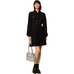 TWINSET Mini Καθημερινό Φόρεμα Μαύρο 262TP3081