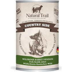 Natural Trail Adult with Wild Boar, Rabbit & Venison 400gr