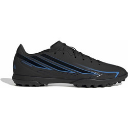 Adidas F50 Hyperfast Club TF KJ3408 Ποδοσφαιρικά Παπούτσια με Σχάρα Μαύρα Μπλε