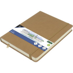 Kangaro Taupe Sketchbook A5 140gr/m² 160 Κρεμ Φύλλα