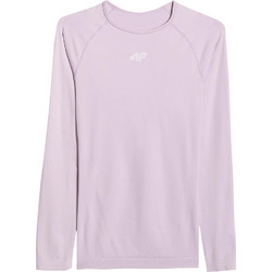 4F Γυναικείο Αθλητικό T-Shirt Ισοθερμικό Λιλά 4FWAW25USEAF220-52S