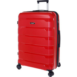 Seagull SG180 Βαλίτσα Μεγάλη 76x50x31cm με 4 Ρόδες Κόκκινη